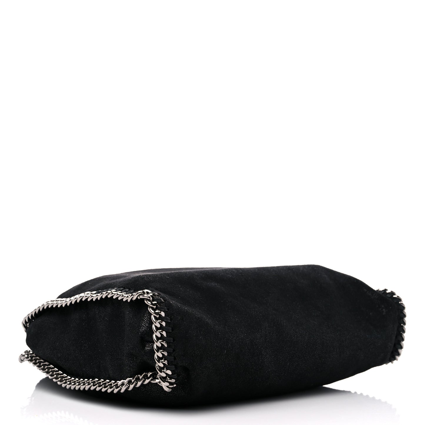Shaggy Deer Falabella Fold Over Tote Black