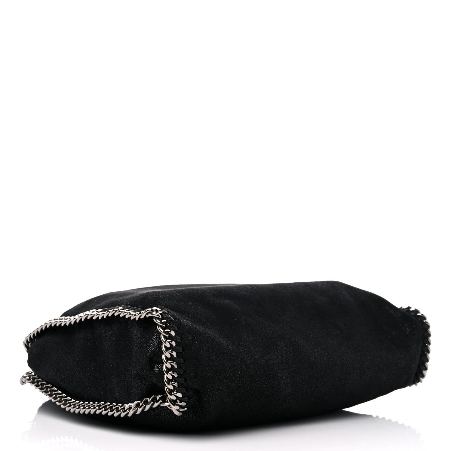 Stella McCartney Shaggy Deer Falabella Fold Over Tote Black 4 of 9