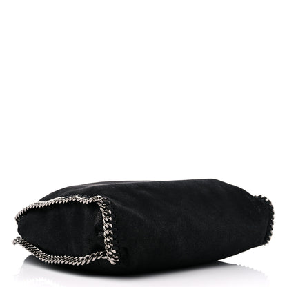 Stella McCartney Shaggy Deer Falabella Fold Over Tote Black 4 of 9