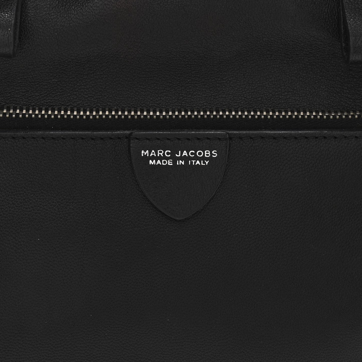 Calfskin Satchel Tote Bag Black