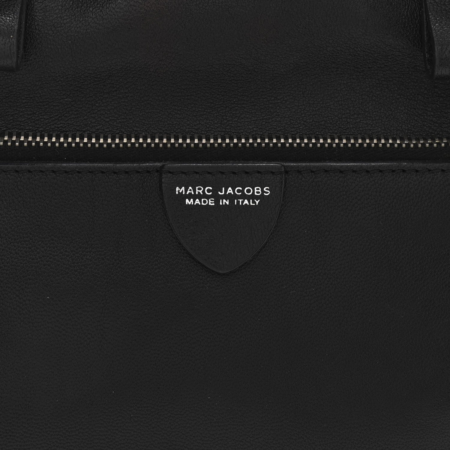 Marc Jacobs Calfskin Satchel Tote Bag Black 6 of 11