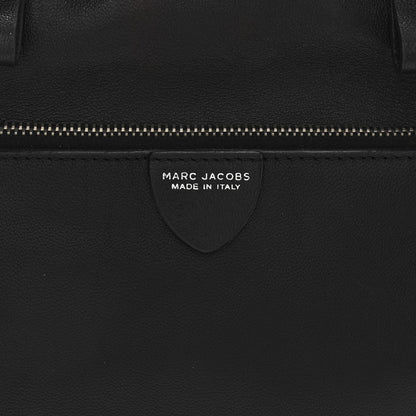 Marc Jacobs Calfskin Satchel Tote Bag Black 6 of 11
