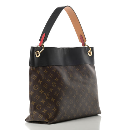 Louis Vuitton Monogram Tuileries Hobo Black 3 of 9