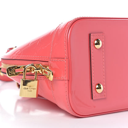 Louis Vuitton Vernis Alma BB Rose Litchi 12 of 14
