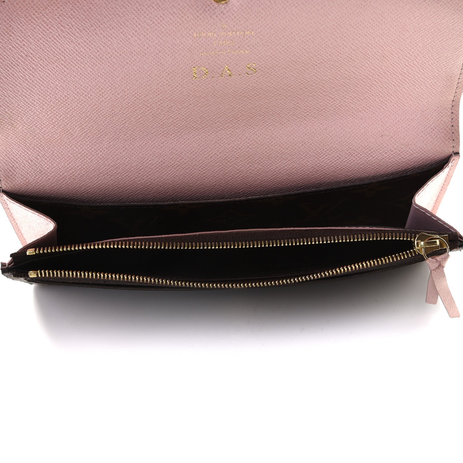 Louis Vuitton Monogram Emilie Wallet Rose Ballerine 6 of 8