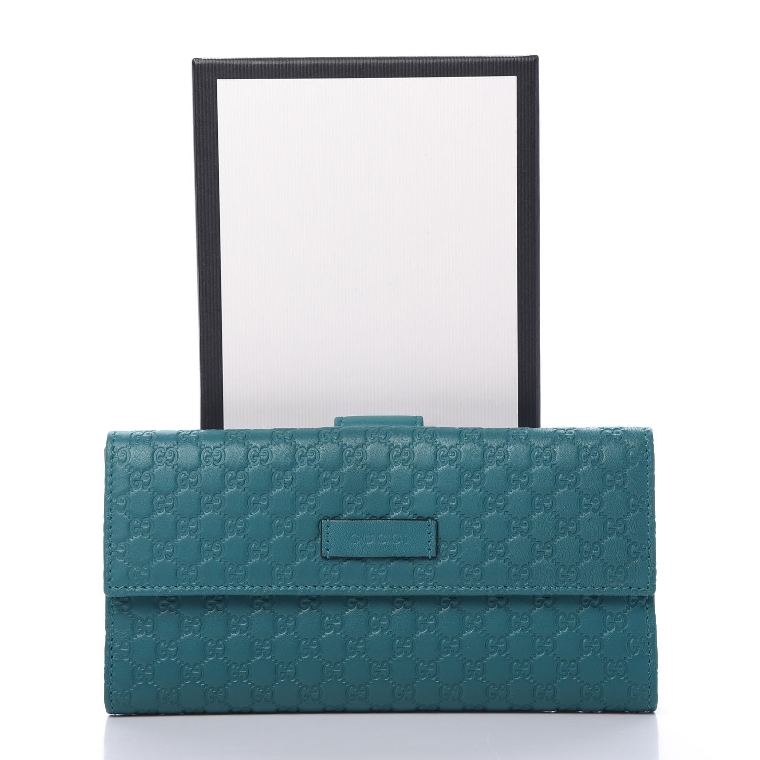 Gucci Microguccissima Continental Flap Wallet Deep Cobalt 10 of 10