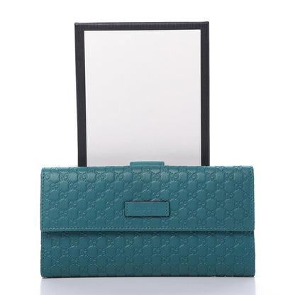 Gucci Microguccissima Continental Flap Wallet Deep Cobalt 10 of 10