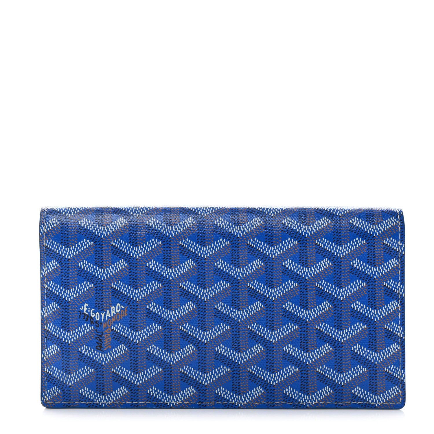 Goyard Goyardine Richelieu Wallet Sky Blue 1 of 10