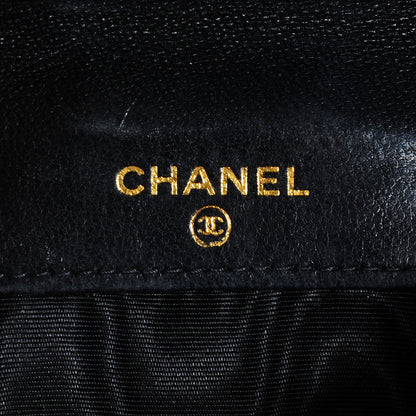 Chanel Caviar Compact CC Wallet Black 6 of 9