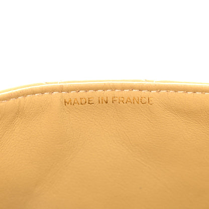 Chanel Lambskin Quilted Mini Square Flap Beige 7 of 11