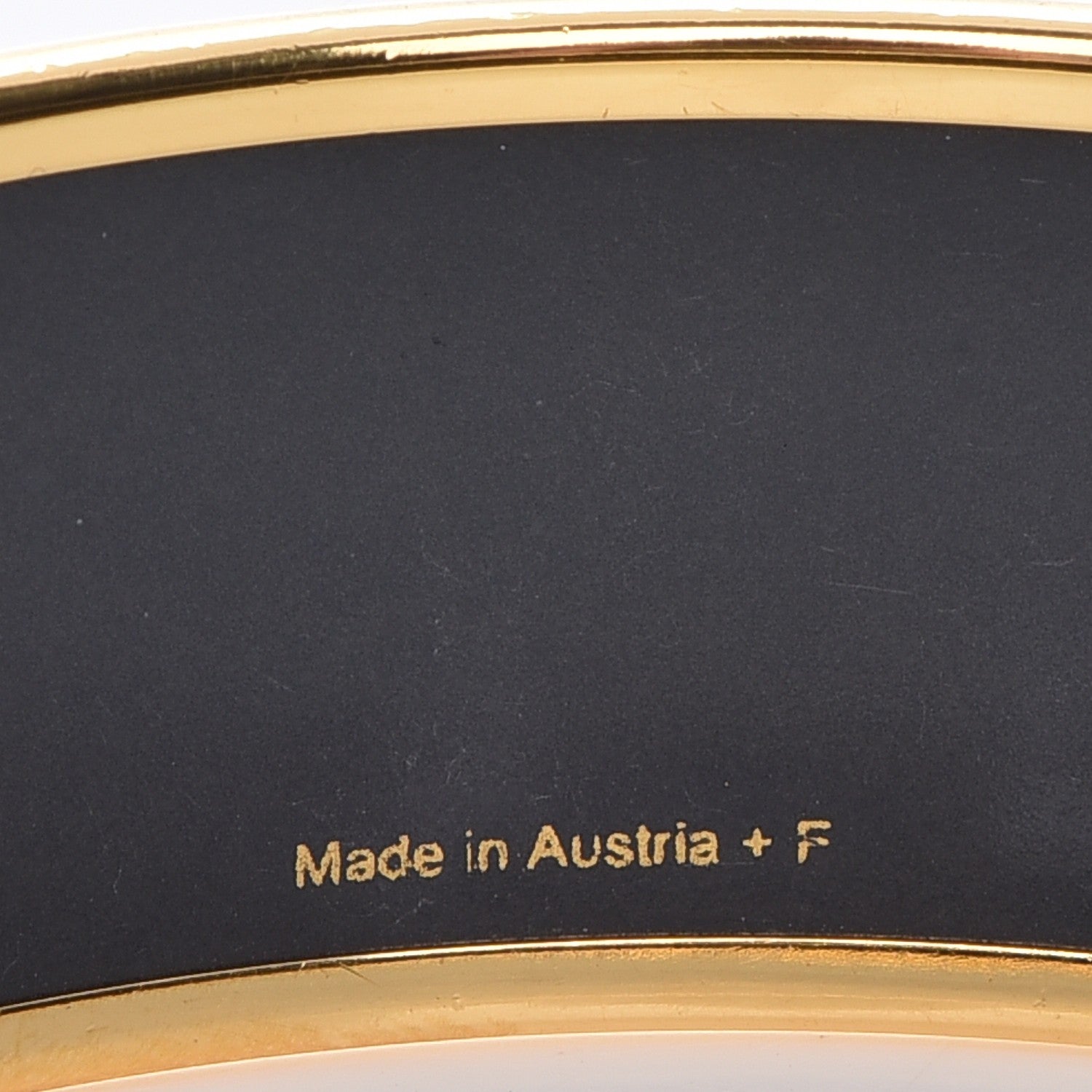 Hermes Enamel Equestrian Printed Wide Bracelet 65 5 of 5