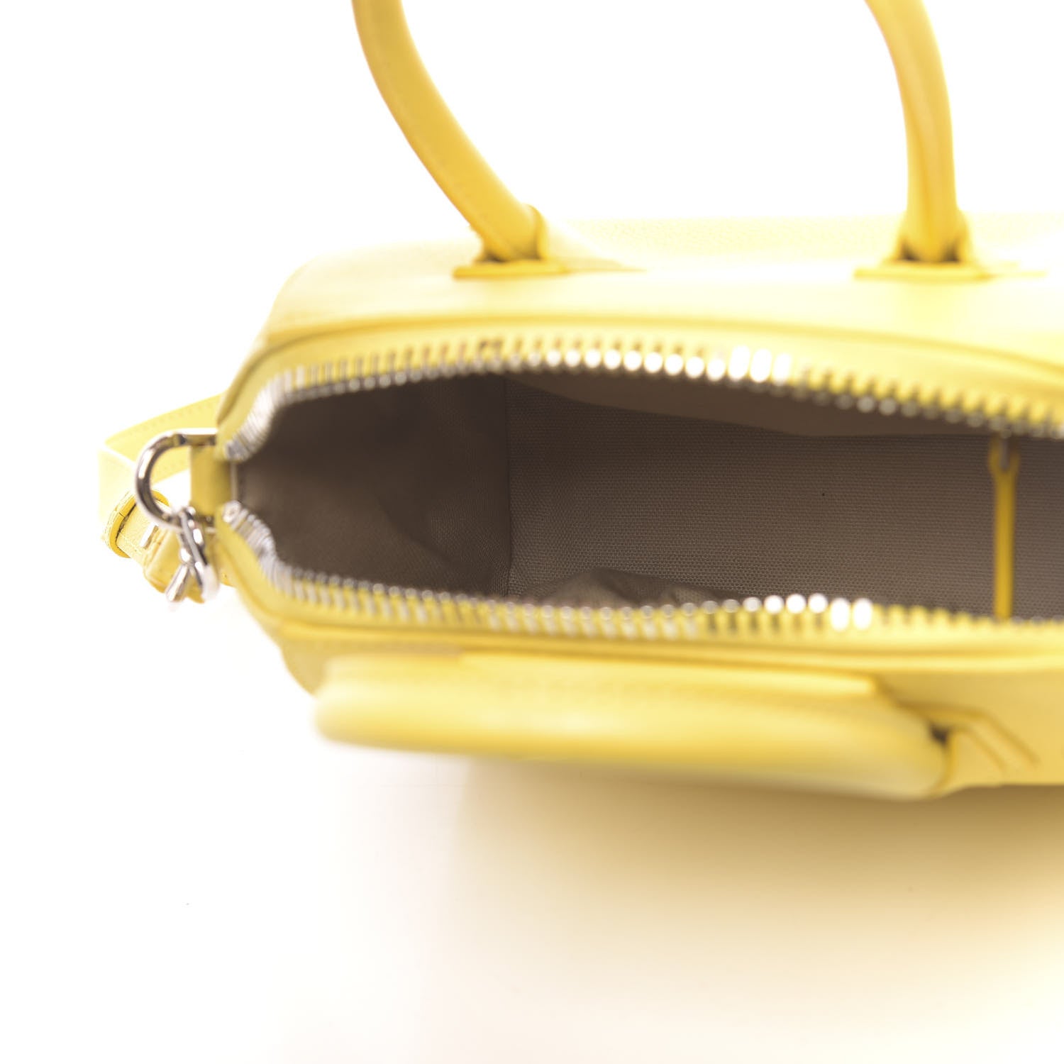 Givenchy Sugar Goatskin Mini Antigona Yellow 5 of 17