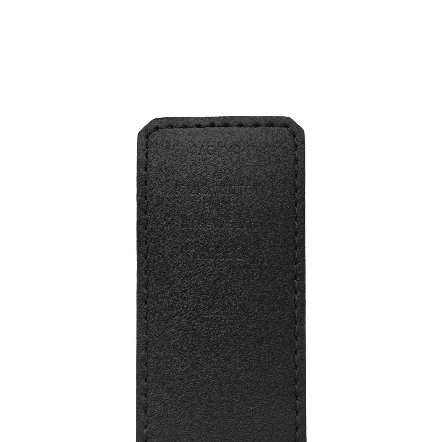 Louis Vuitton Calfskin Monogram 40mm Spray LV Reversible Belt 100 40 5 of 9