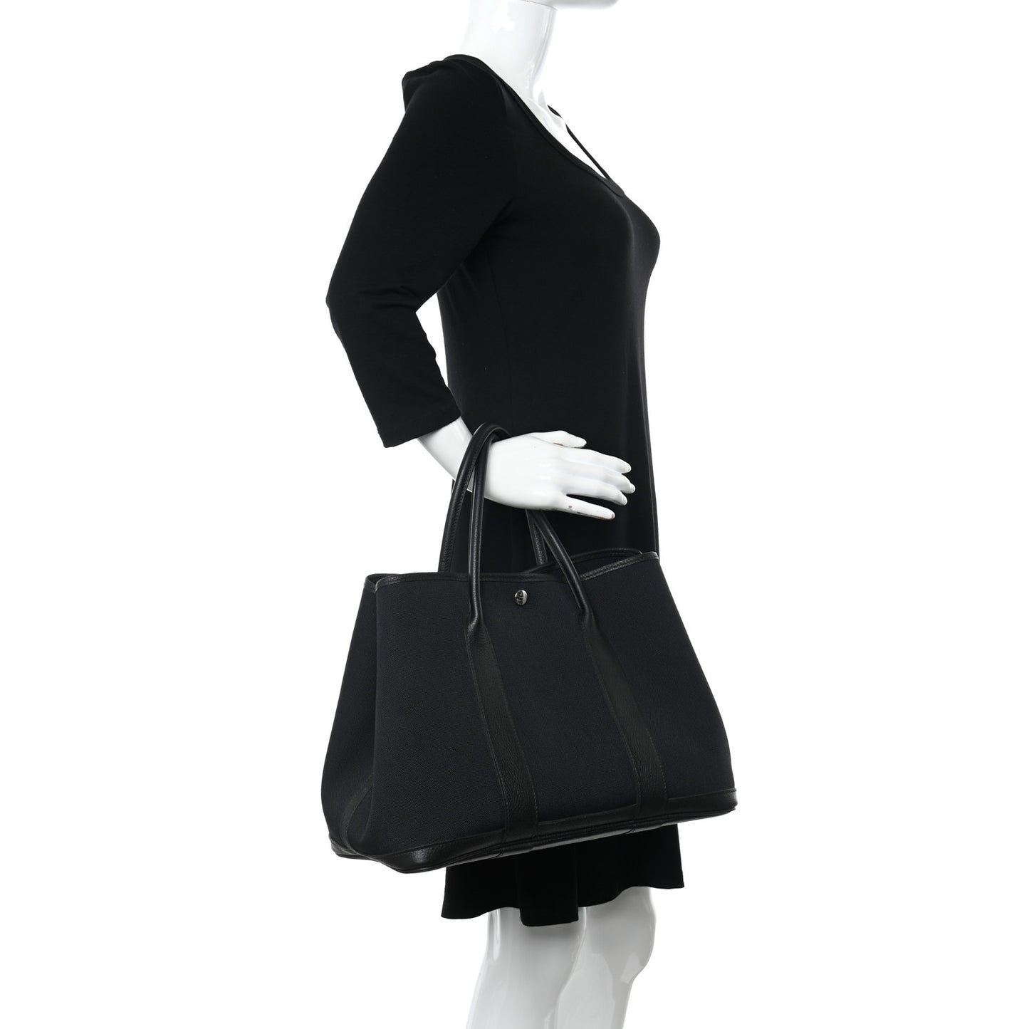 Toile Negonda Garden Party Tote 36 MM Black