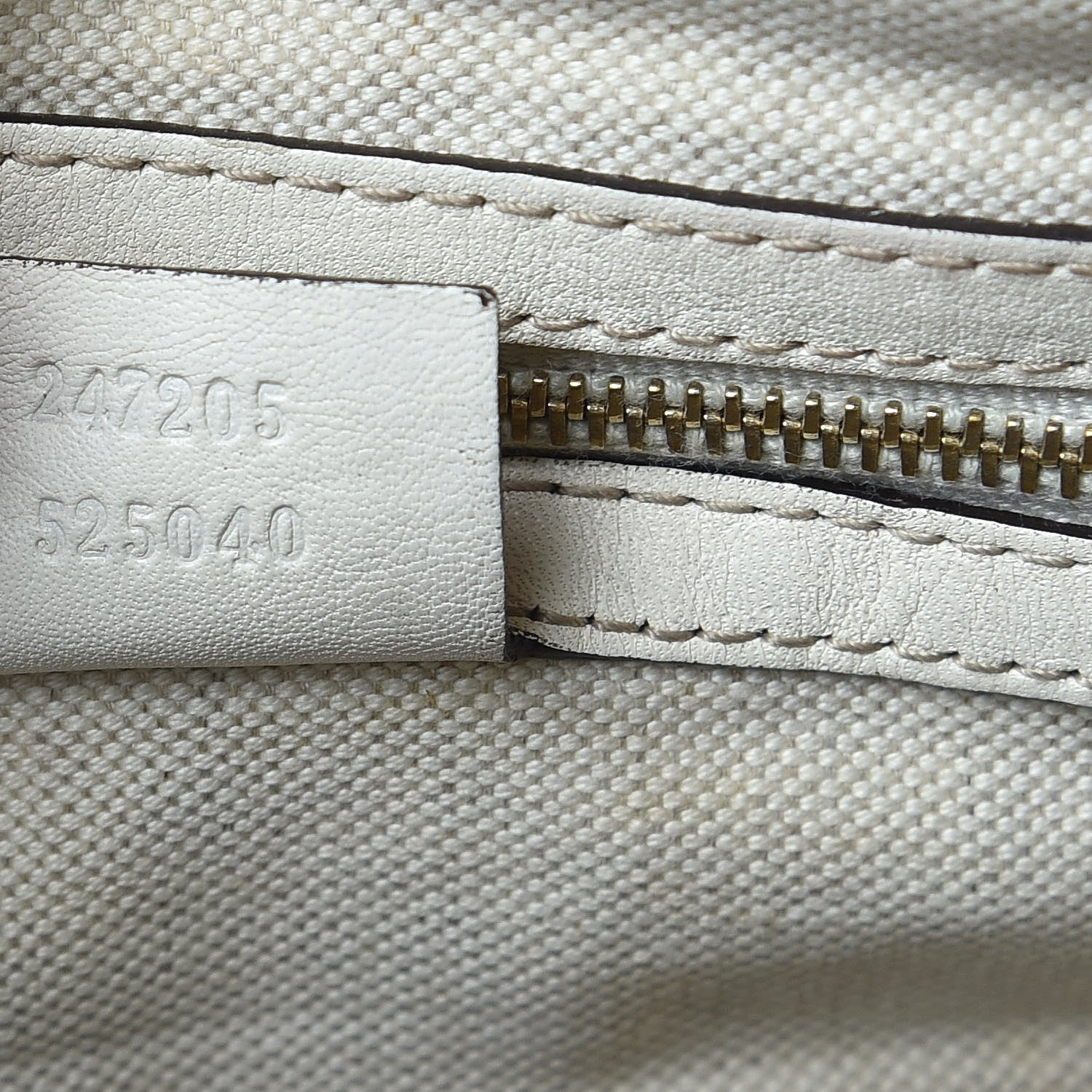 Gucci Calfskin Vintage Web Medium Boston White 7 of 16