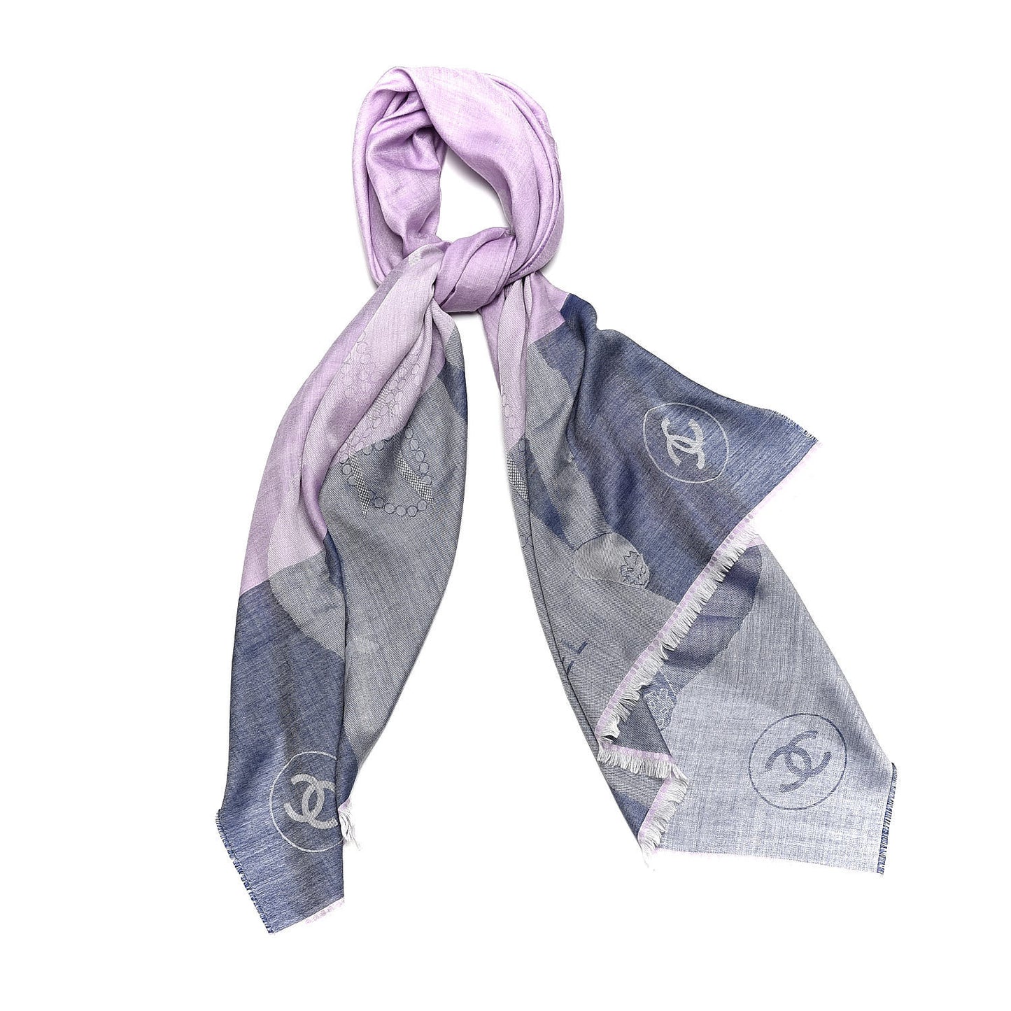 Cashmere Silk CC Coco Scarf Multicolor
