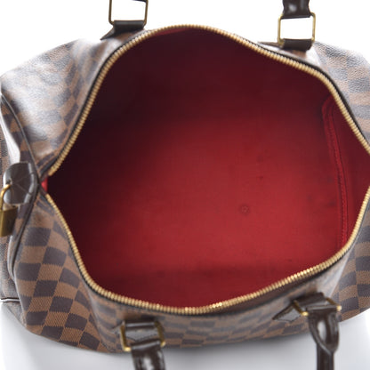 Louis Vuitton Damier Ebene Speedy 35 5 of 15