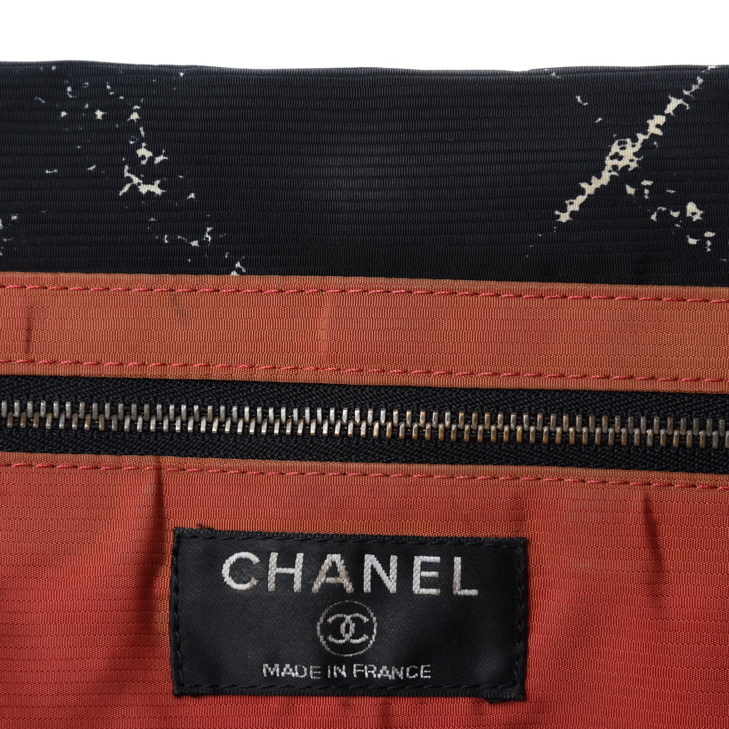 Chanel Nylon Travel Duffel Bag Black 12 of 14