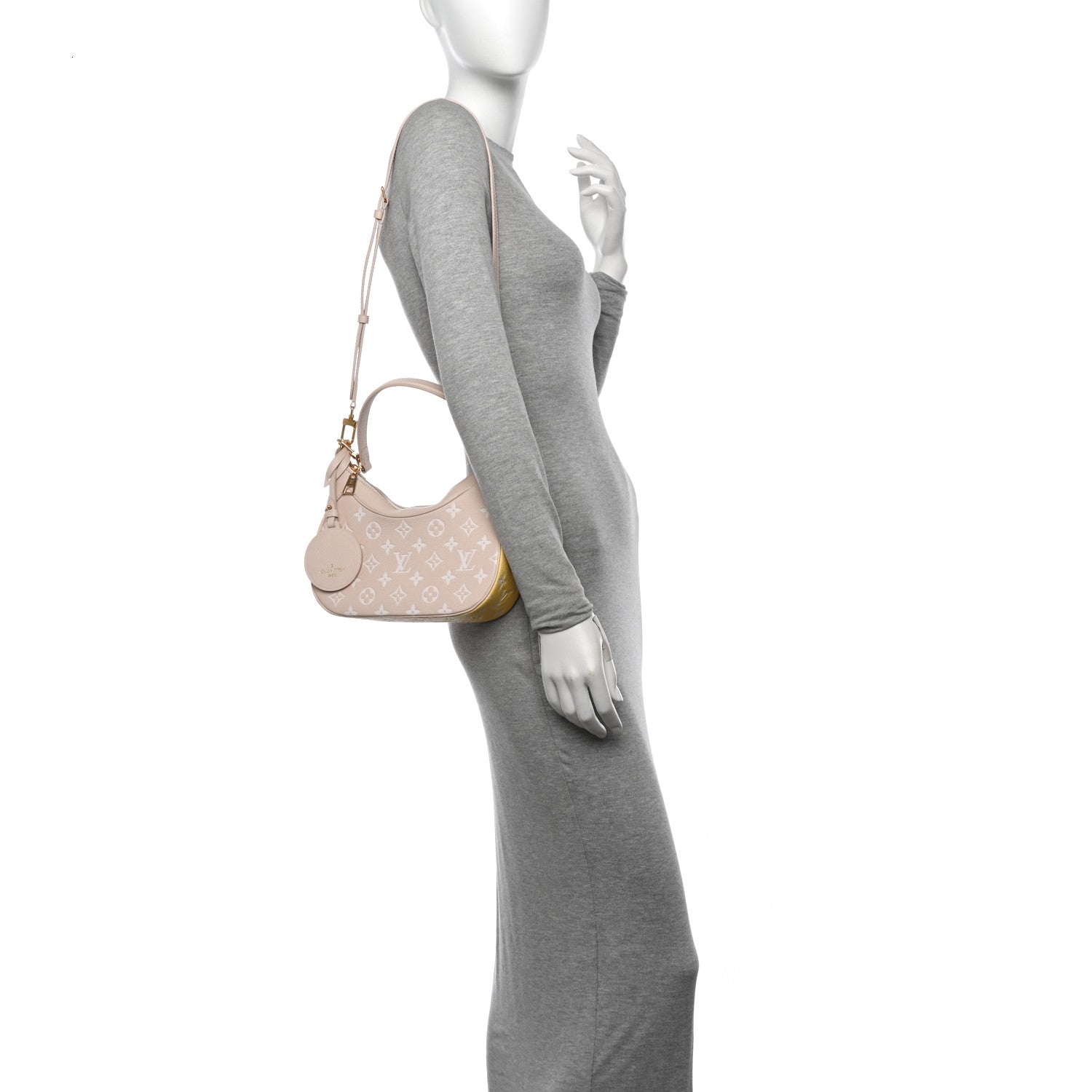 Louis Vuitton Empreinte Monogram Spring in the City Bagatelle NM Pink Beige Yellow 2 of 10