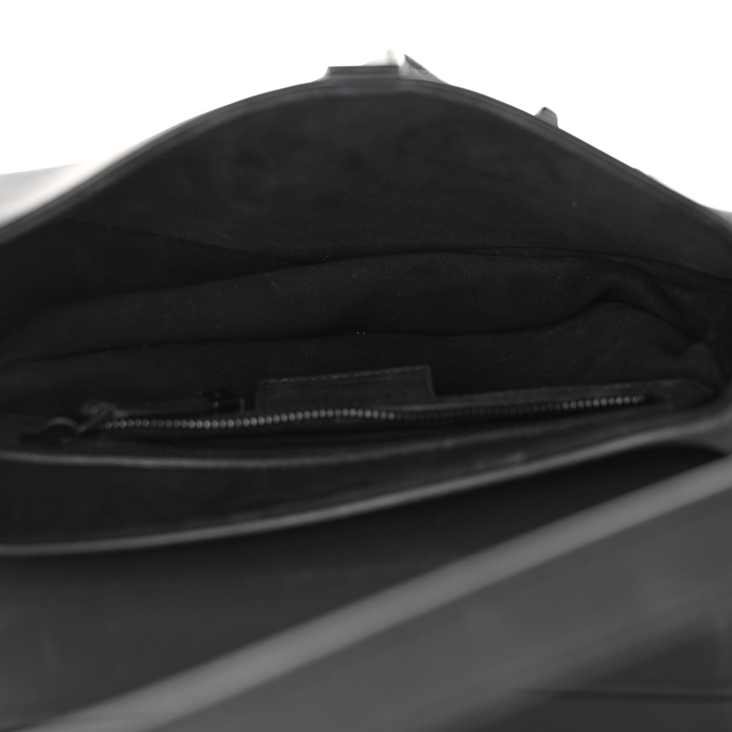 Christian Dior Ultra Matte Calfskin Saddle Bag Black 5 of 16