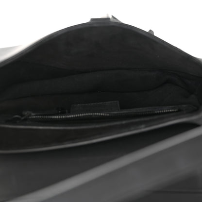 Christian Dior Ultra Matte Calfskin Saddle Bag Black 5 of 16