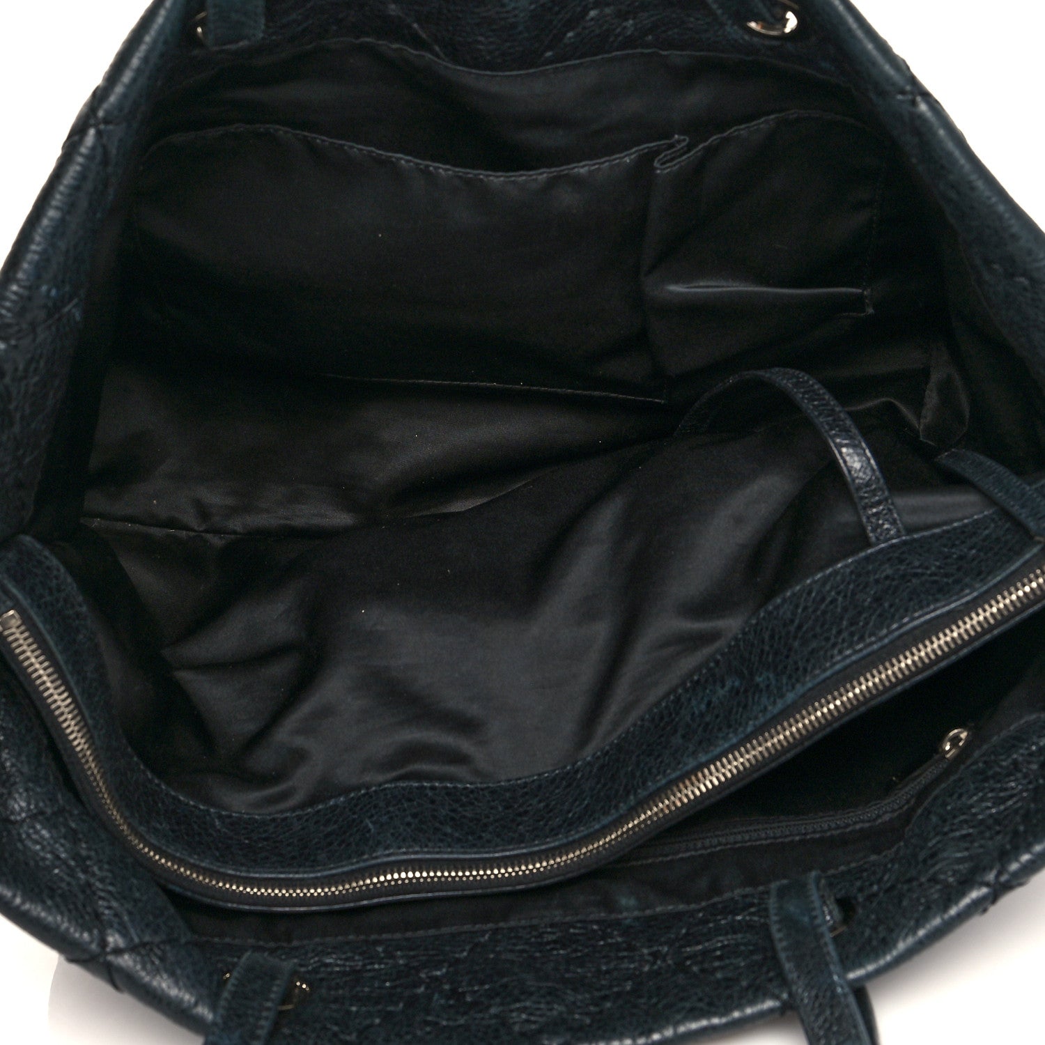 Chanel Glazed Calfskin Large On The Road Tote Black 4 of 8