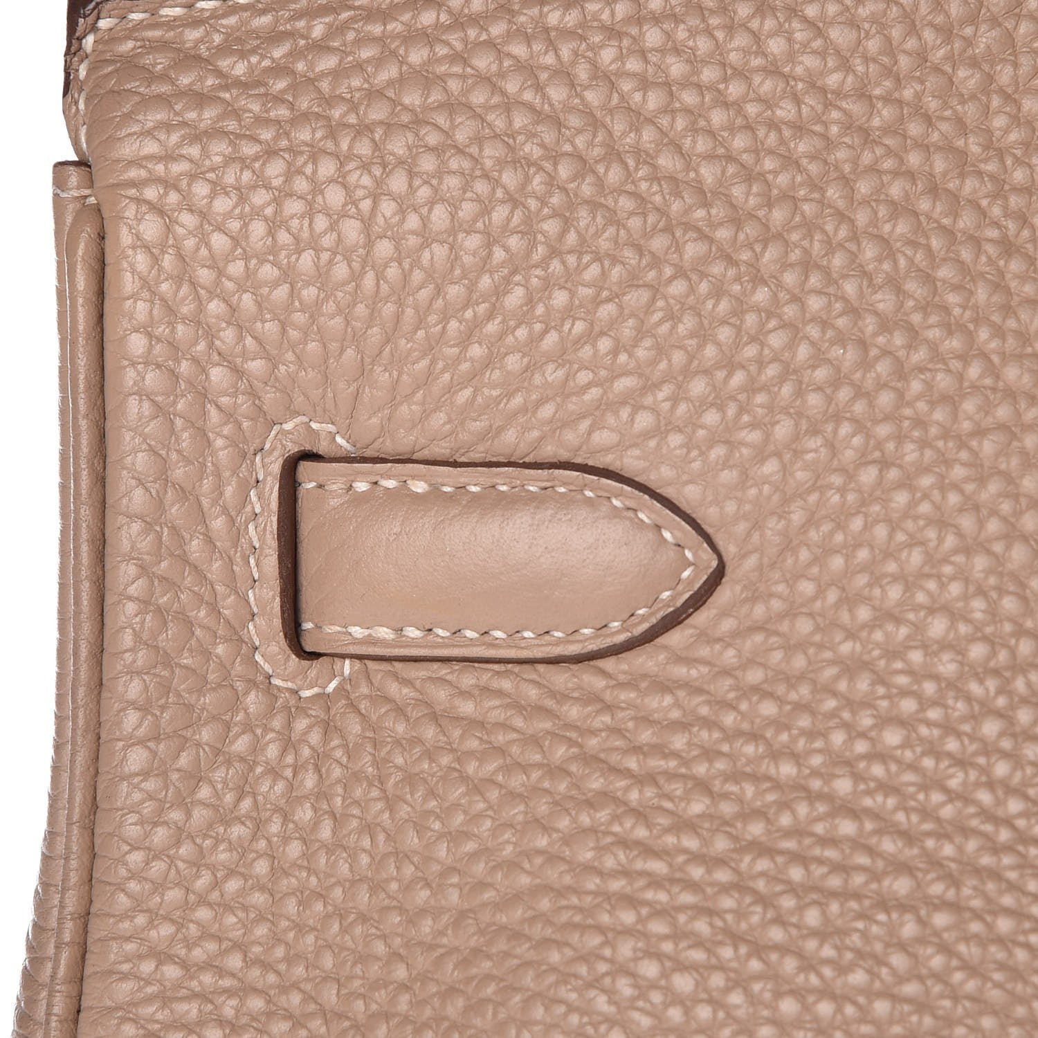 Hermes Taurillon Clemence Birkin 35 Argile 29 of 33