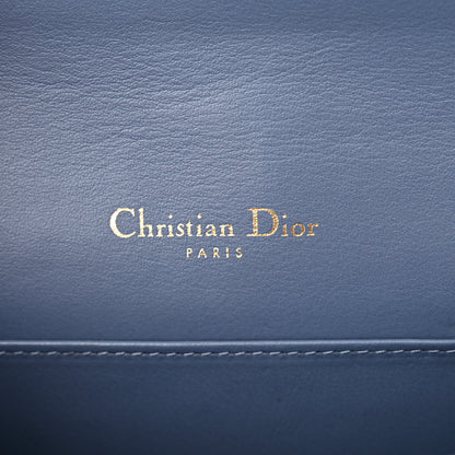 Christian Dior Patent Cannage Lady Dior Convertible Clutch Cloud Blue 7 of 12