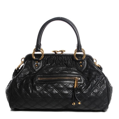 Marc Jacobs Calfskin Quilted Stam Black 1 of 7