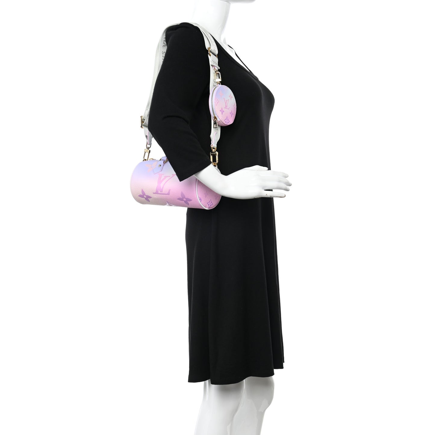 Monogram Giant Spring In The City Papillon BB Sunrise Pastel