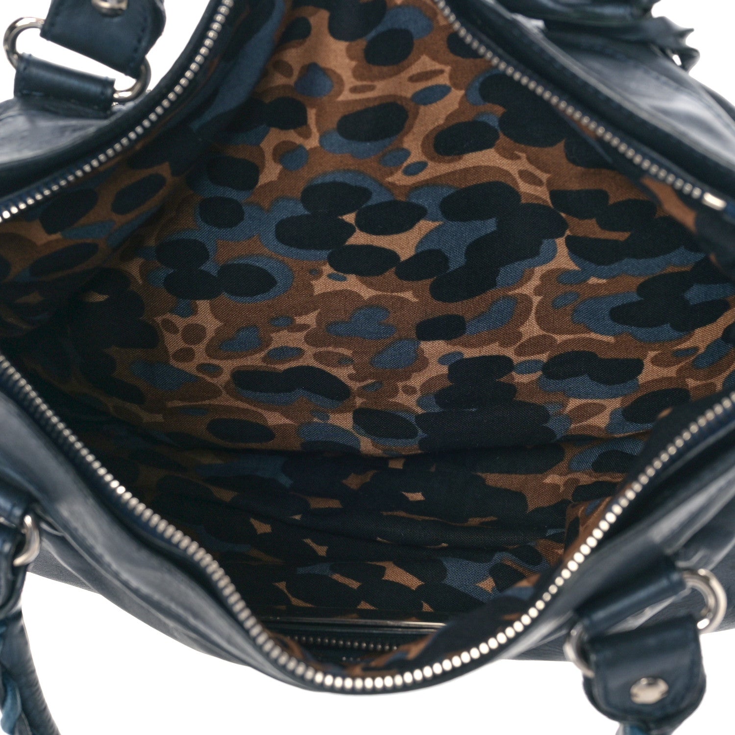 Balenciaga Iridescent Calfskin Classic Hardware First Bleu Mineral 4 of 8