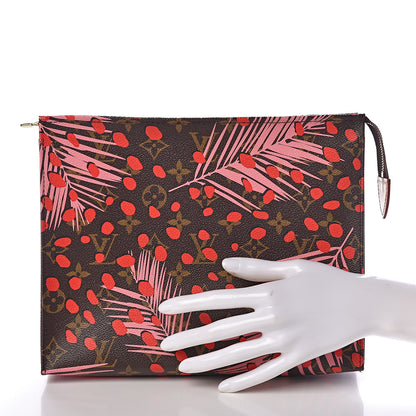 Louis Vuitton Monogram Jungle Dots Toiletry Pouch 26 Sugar Pink Poppy 2 of 8