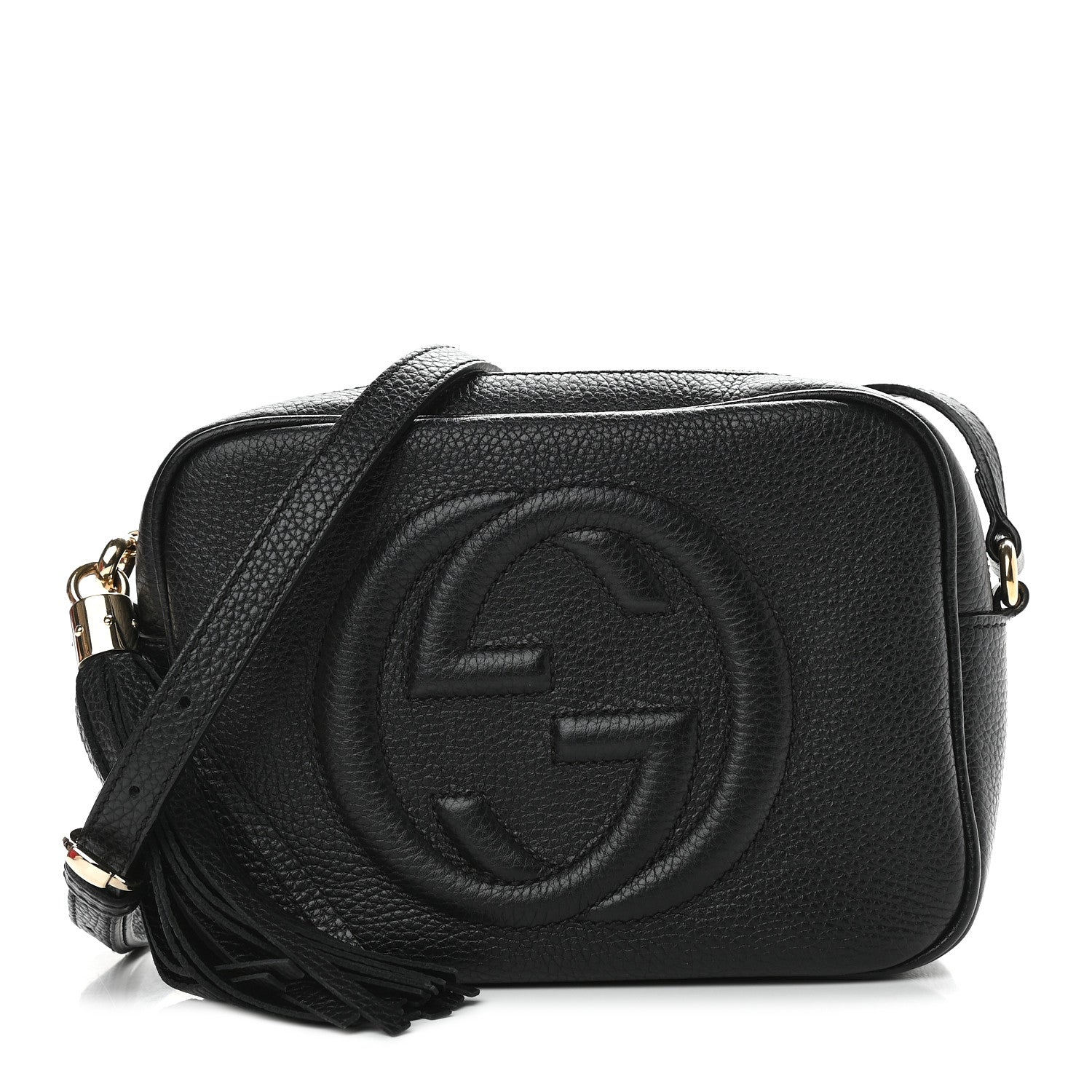 Gucci Pebbled Calfskin Small Soho Disco Bag Black 1 of 10