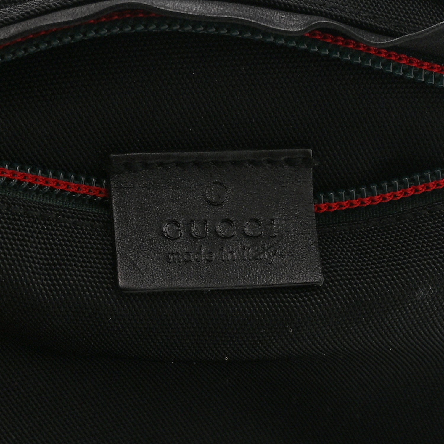 Gucci Canvas Double Pocket Belt Bag Black 6 of 10