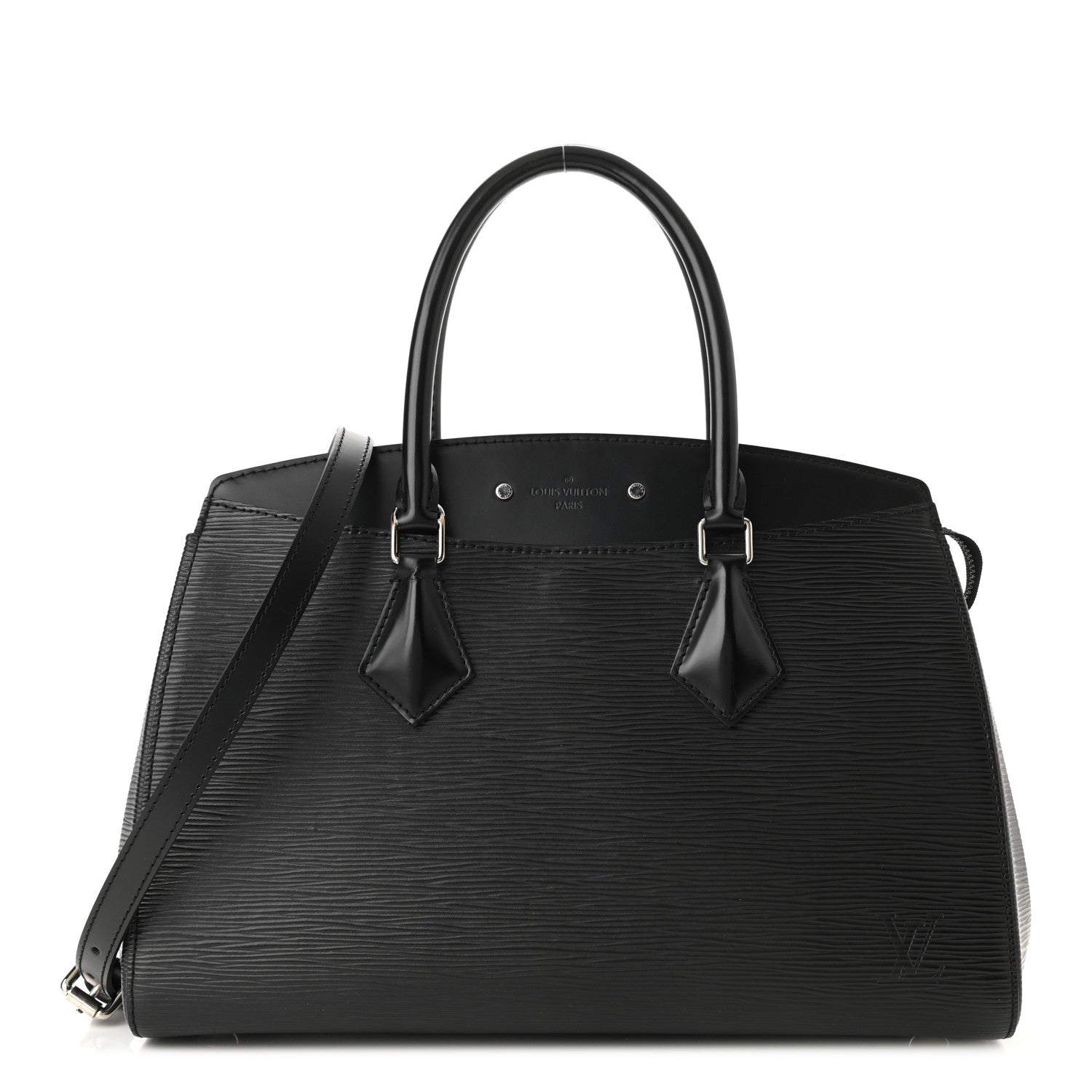 Louis Vuitton Epi Soufflot MM Black 1 of 9