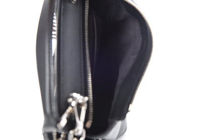 Fendi Vitello Baltico Hypnoteyes Studded Small Dotcom Click Chain Satchel Black 8 of 15