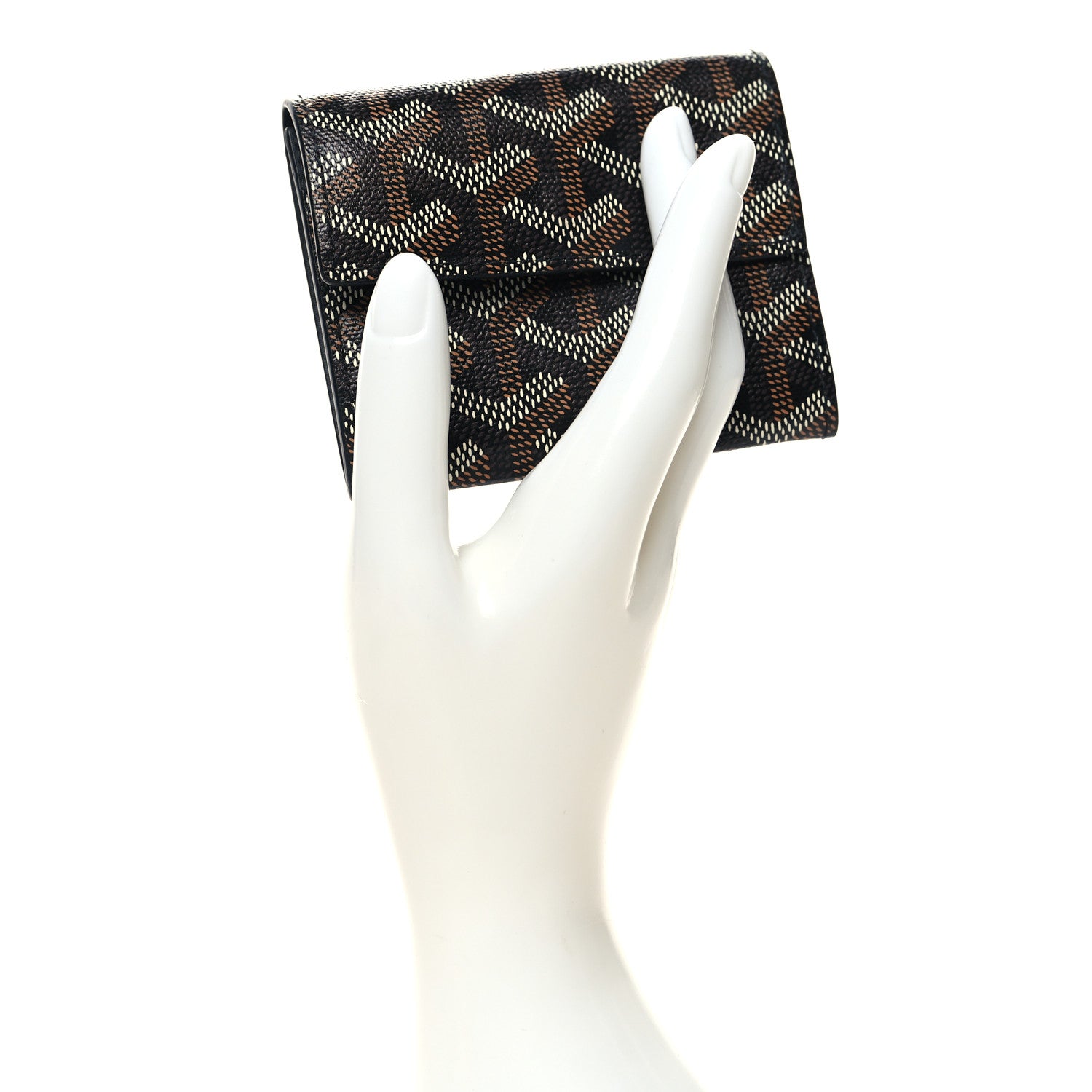 Goyard Goyardine Marigny Coin Purse Wallet Black 2 of 7