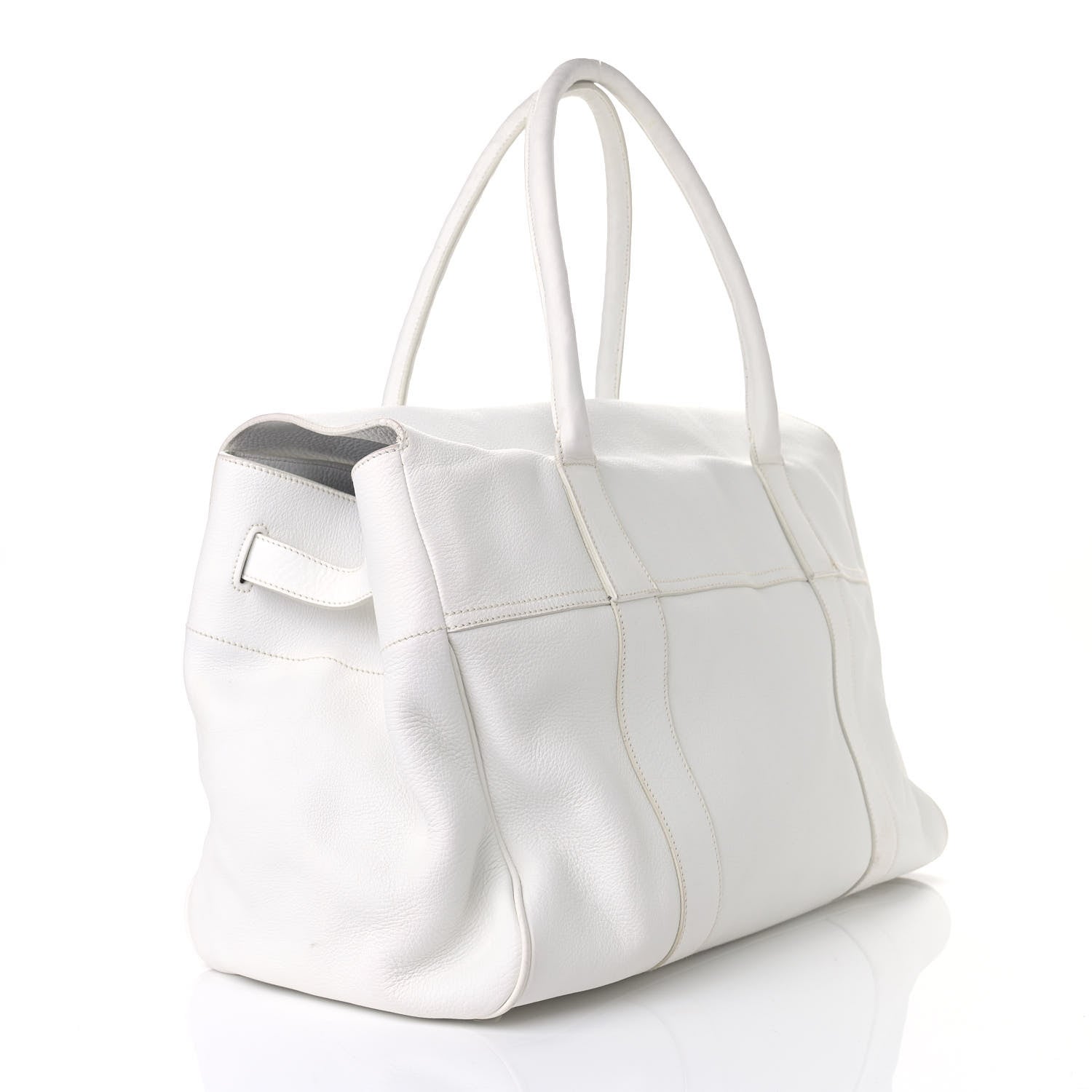 Mulberry Natural Leather Bayswater White 3 of 19