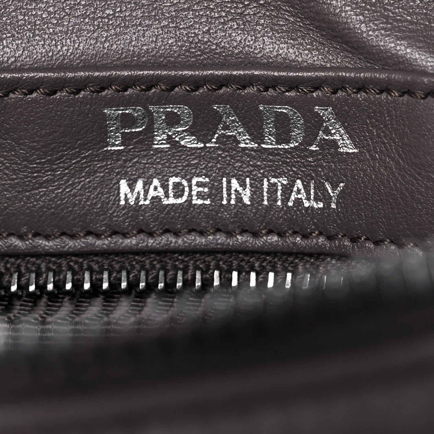 Prada Soft Calfskin Crystal Impunture Camera Bag Bambu 5 of 7