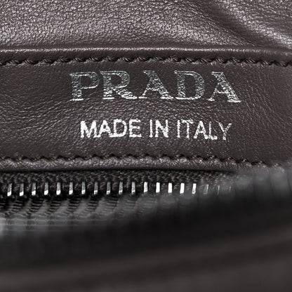 Prada Soft Calfskin Crystal Impunture Camera Bag Bambu 5 of 7