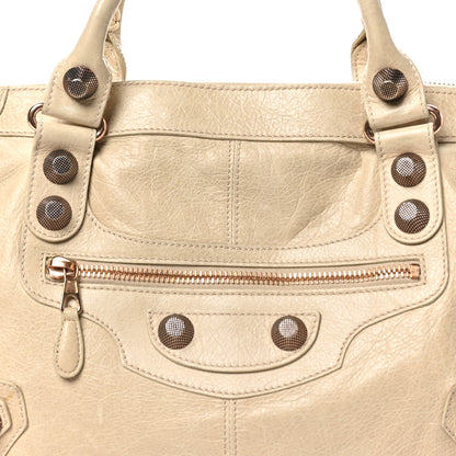 Balenciaga Agneau Giant 21 Rose Gold Hardware Work Praline 8 of 11