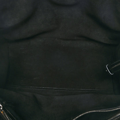 Salvatore Ferragamo Eel Large Studio Bag Black 5 of 8