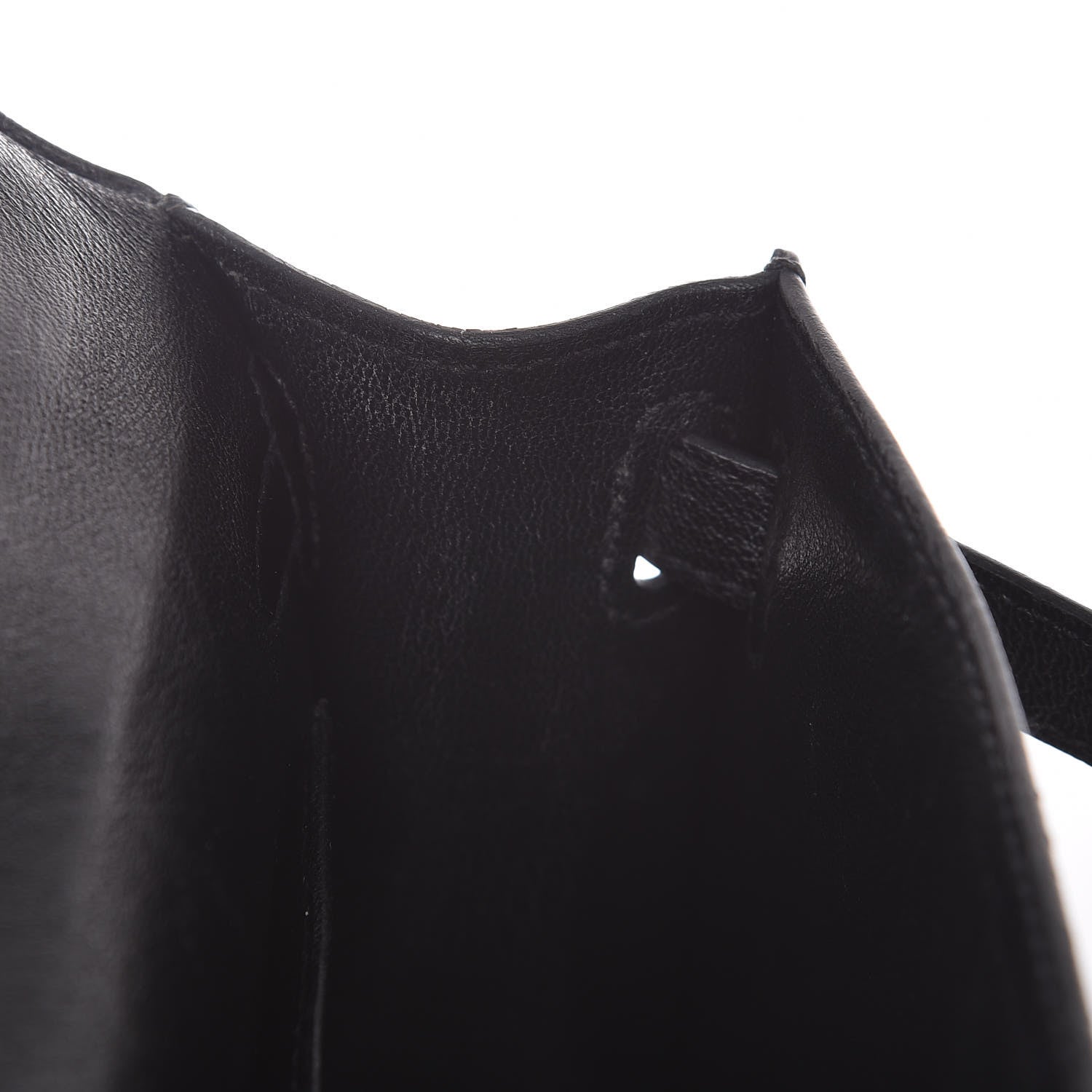 Hermes Chevre Chandra Mini Kelly Sellier 20 Black 18 of 37