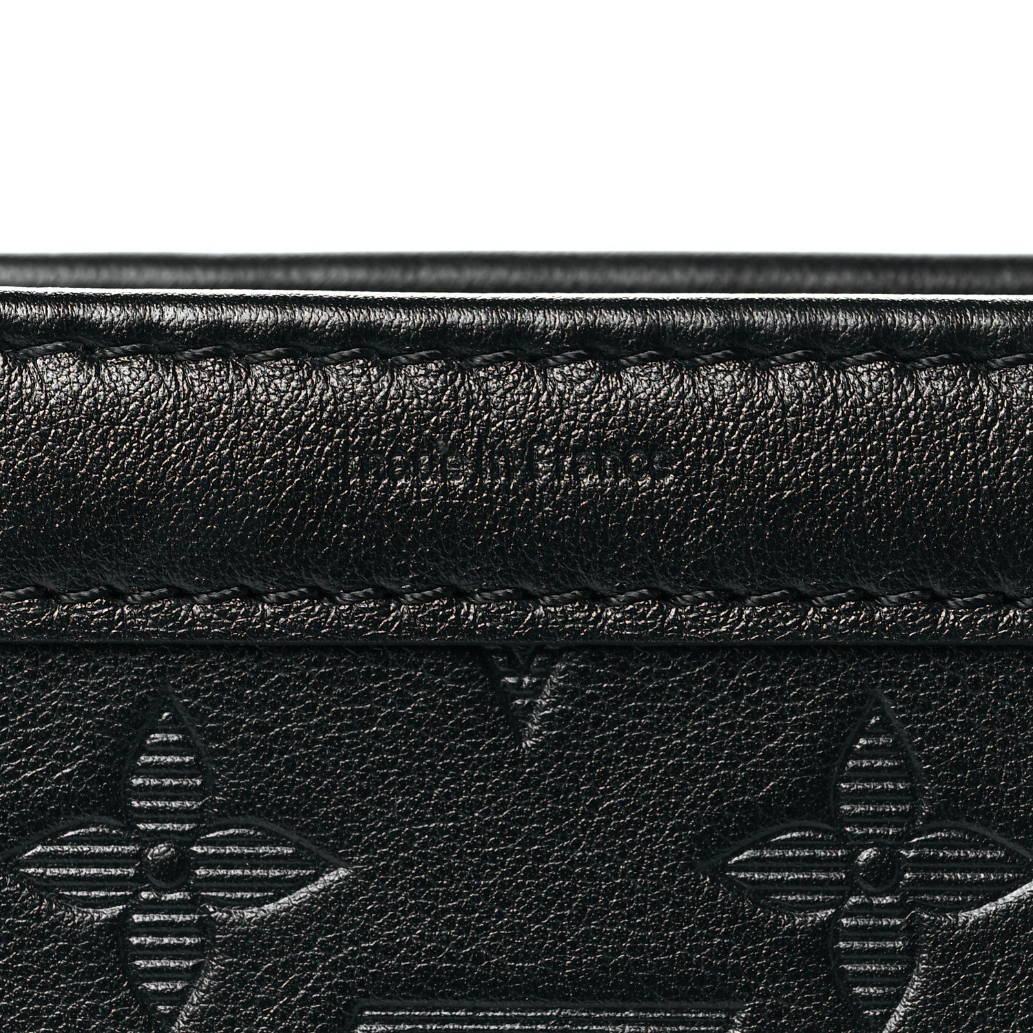 Louis Vuitton Calfskin Monogram Shadow Gaston Wearable Wallet 6 of 10