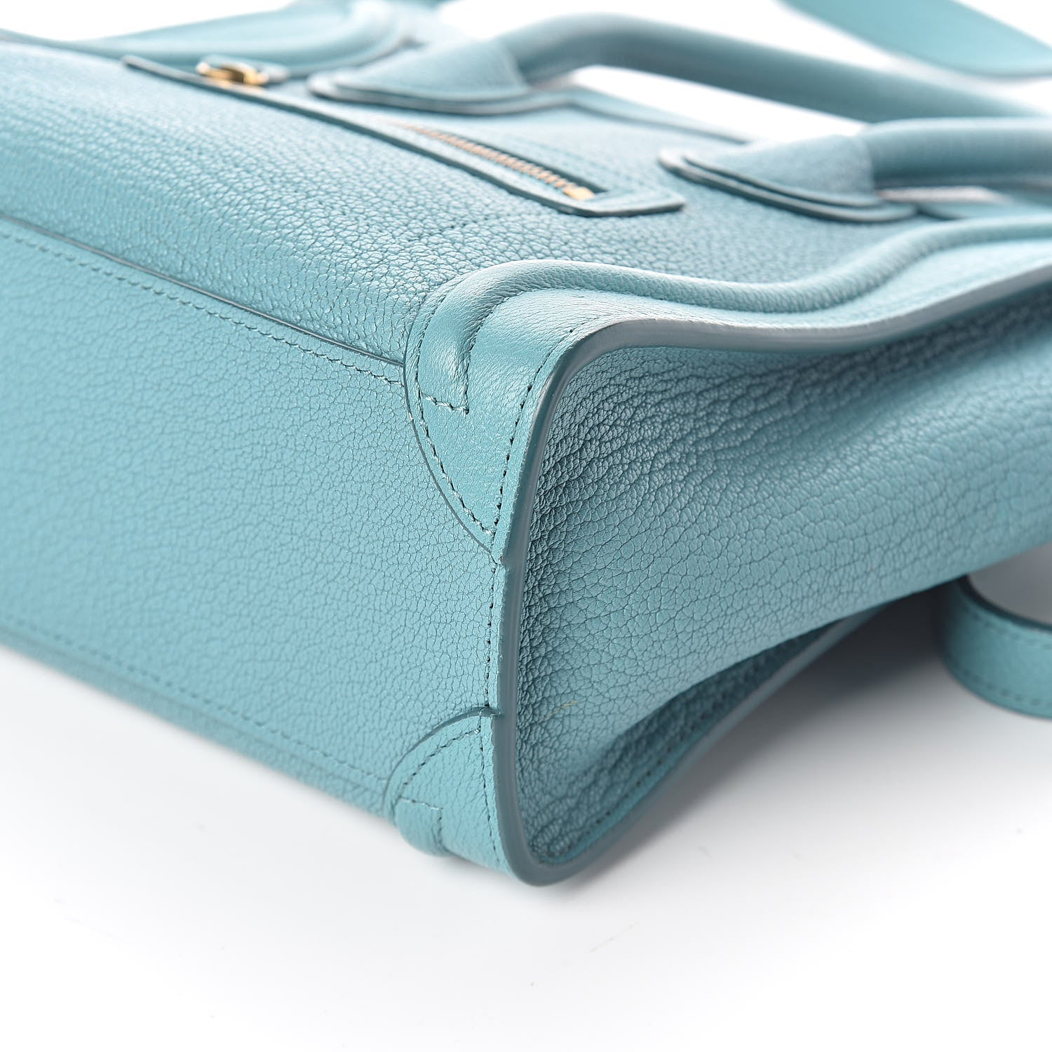 Celine Goatskin Nano Luggage Antarctic 8 of 8