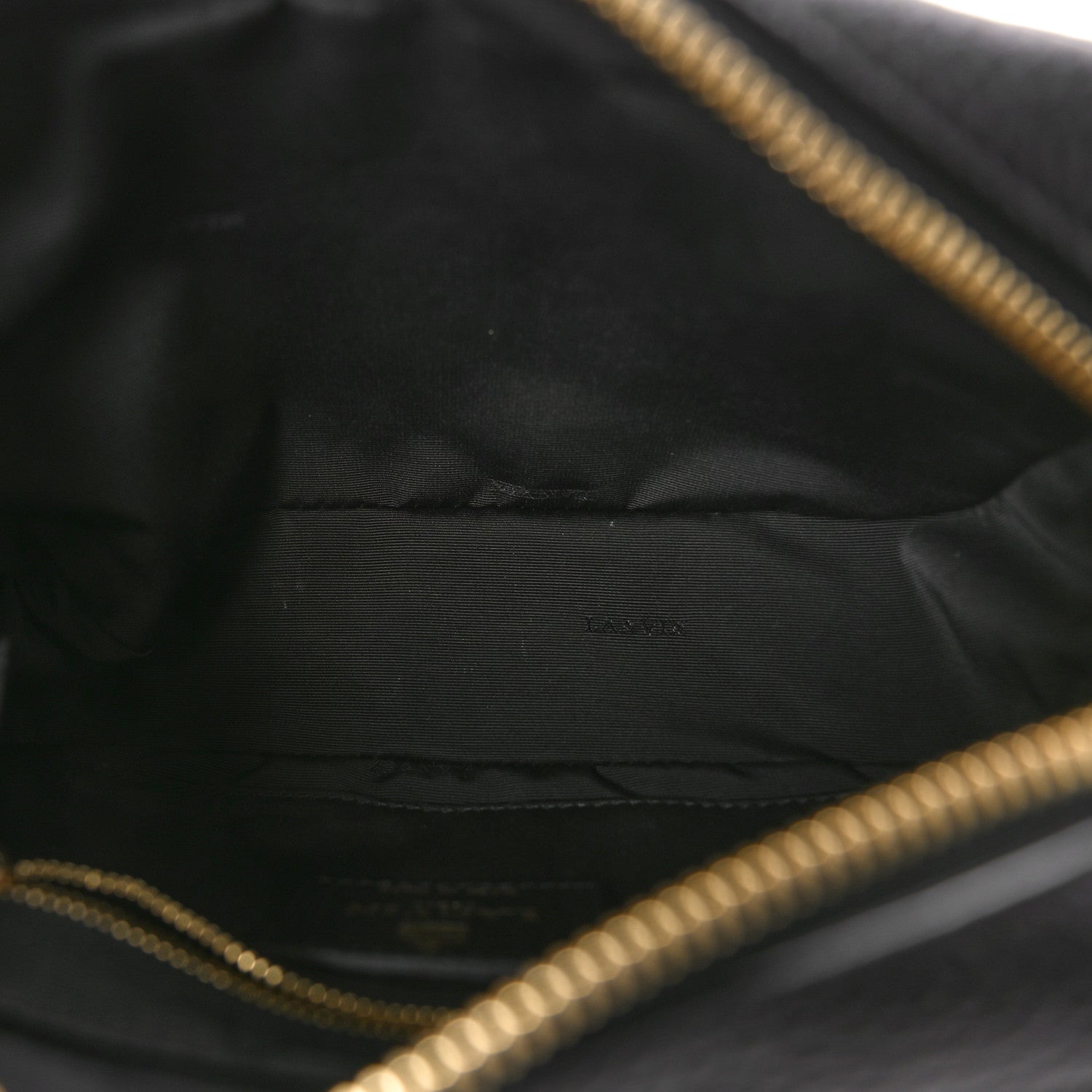 Lanvin Calfskin Logo Embossed Camera Bag Black 5 of 8