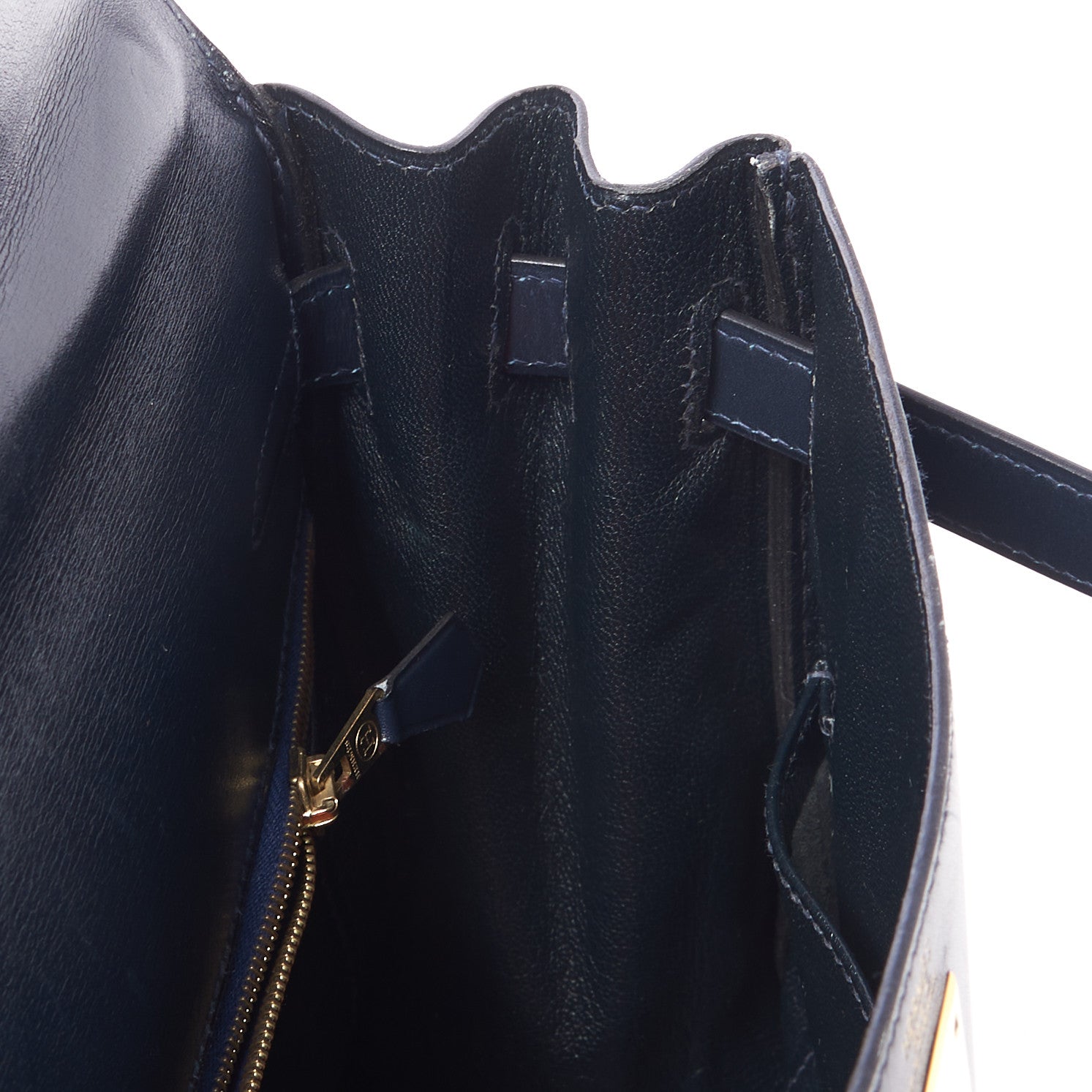 Hermes Box Kelly Retourne 32 Indigo 17 of 40