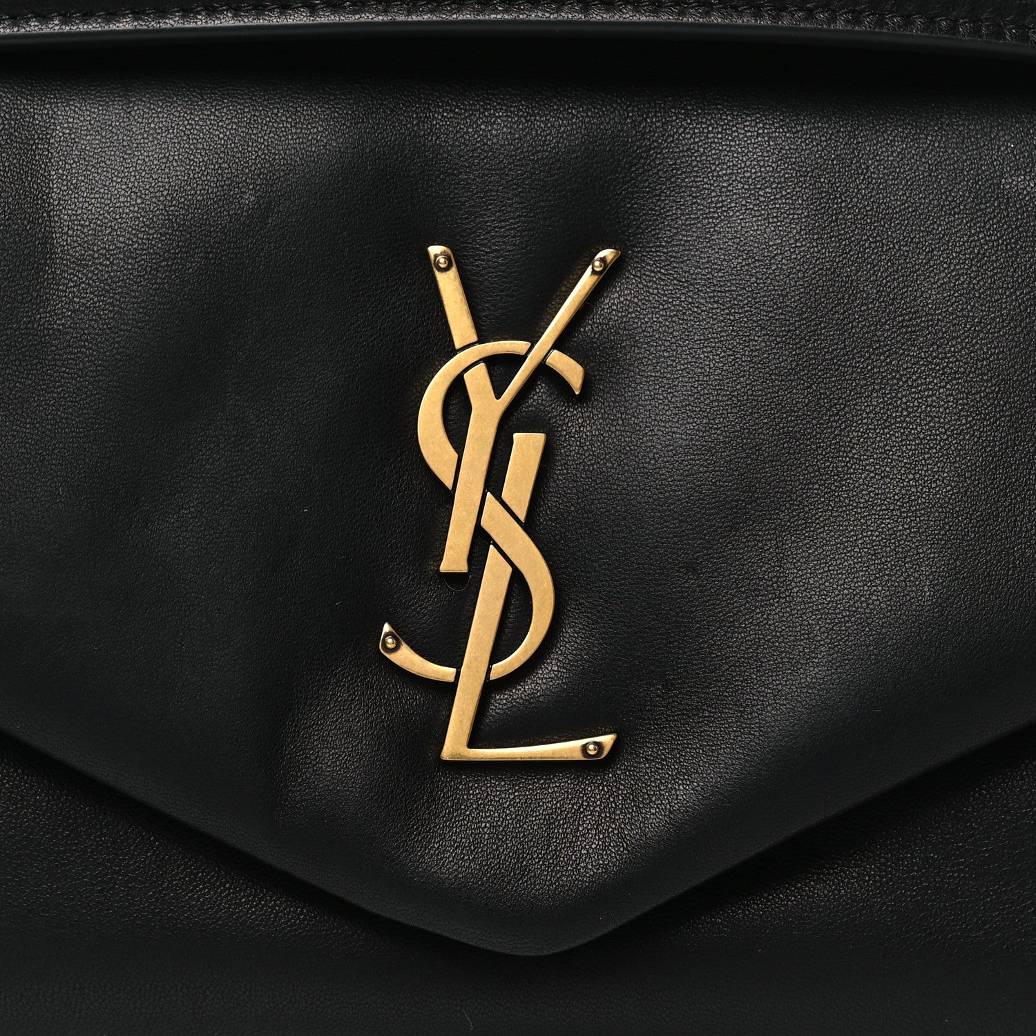 Saint Laurent Plunged Lambskin Calypso Black 8 of 10