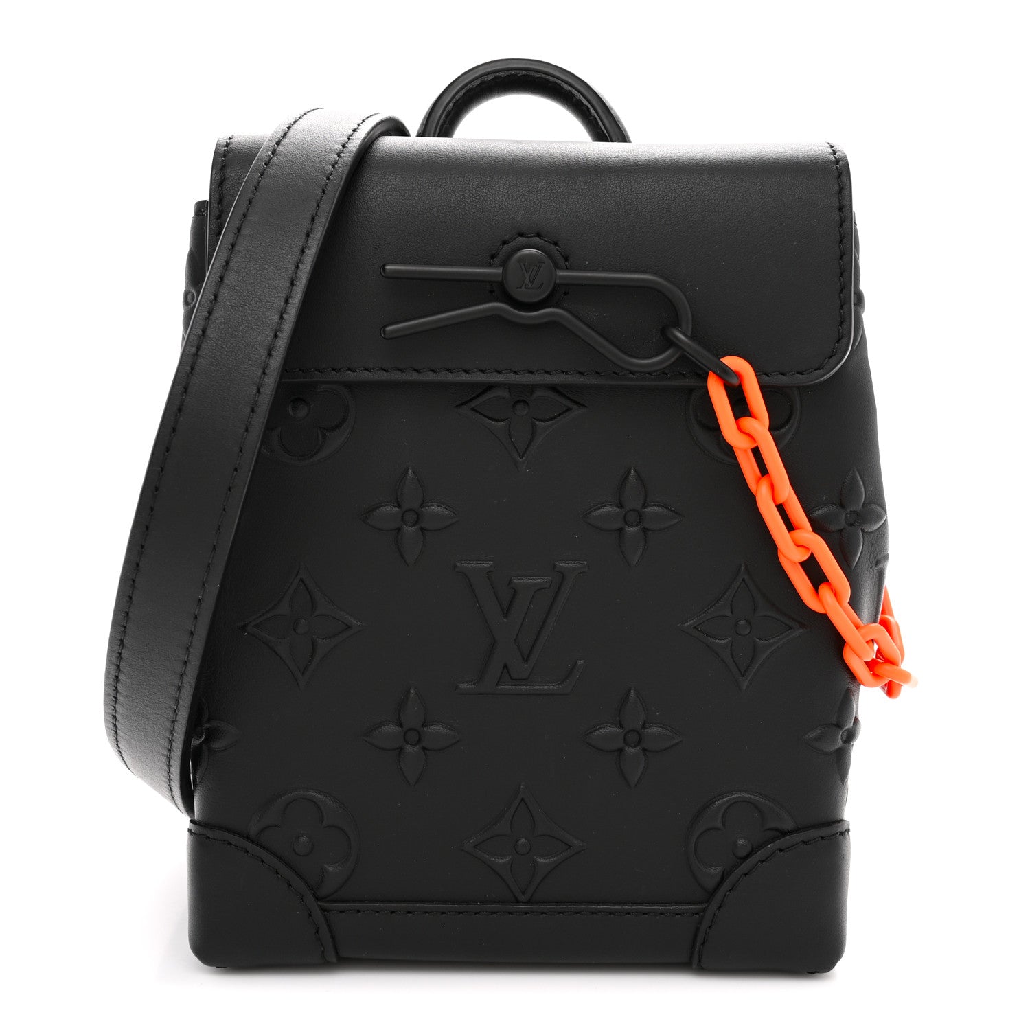 Louis Vuitton Monogram Seal Steamer XS Black 1 of 9