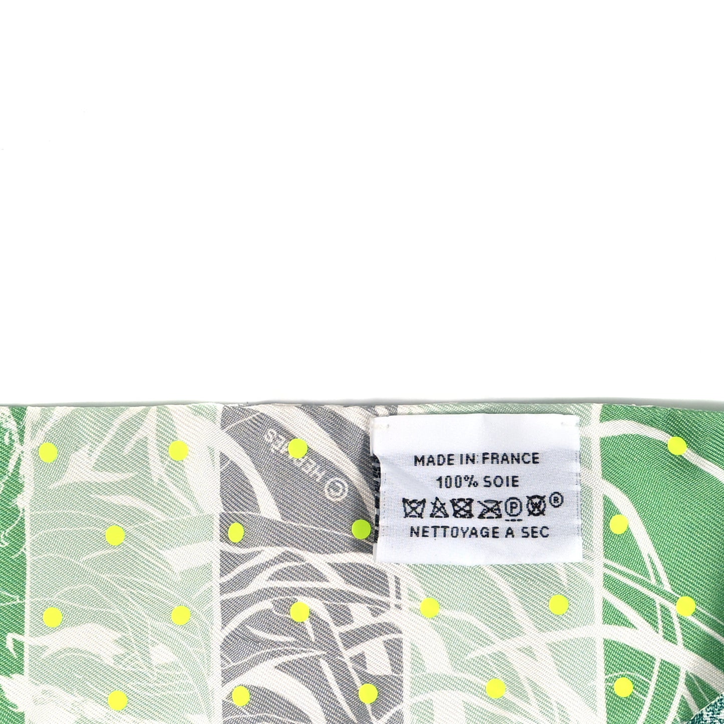 Silk Jungle Love Rainbow Twilly Vert Rose Jaune Fluo
